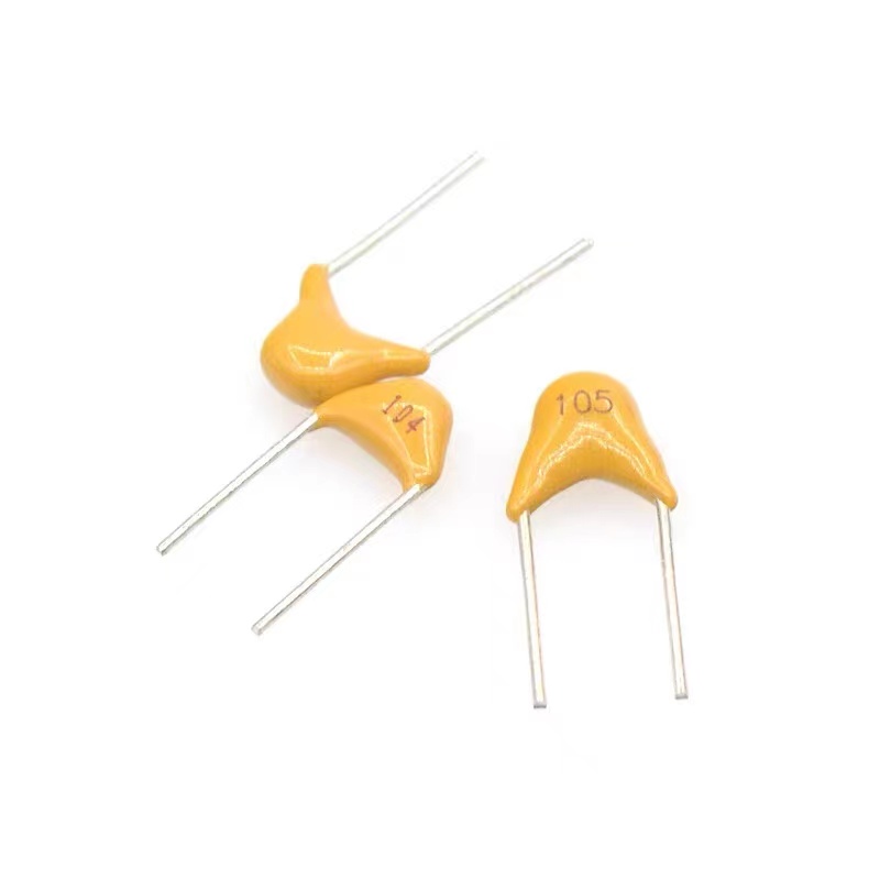 Earth Yellow Monolithic Capacitor (MLCC) 101/50V/100PF specifications can be customized