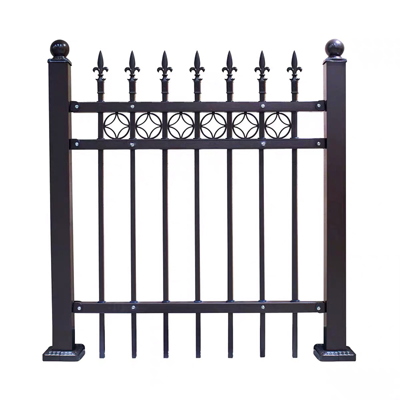 Zinc steel fence, iron fence, park scenic area, garden isolation fence, community factory fence network