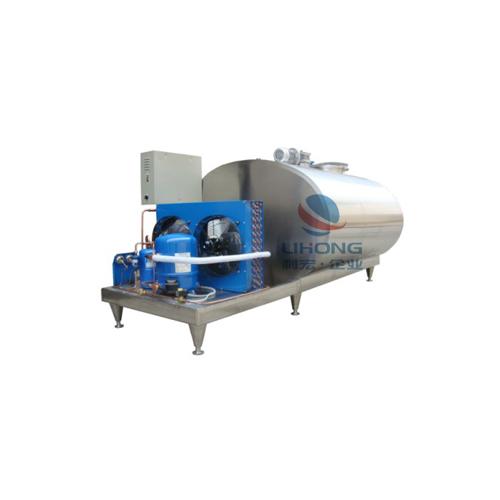 Lihong Enterprise Milk Refrigeration Tank Refrigerant Tank Stainless Steel Horizontal Storage Refrigeration Storage Manufacturer Customization