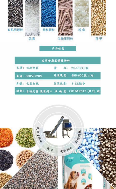 Fully automatic packaging machine for puffed food snacks Pet food combination scale packaging machine