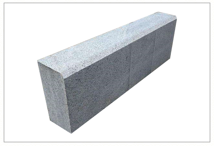 Zhima Bai Road, Yanshi Granite Right Angle Road, Shima Grey Smooth Surface Road, Tooth Stone, Curb Stone Road Engineering