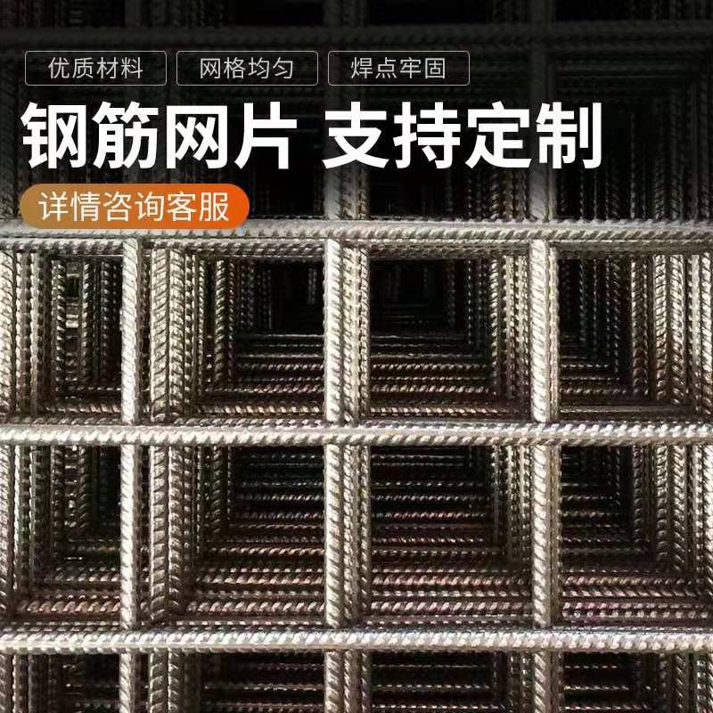 Biaowang Ground Steel Wire Construction Mesh Welding Bridge Reinforcement Mesh Customization 50 Mesh Metal Tack Welding Mesh