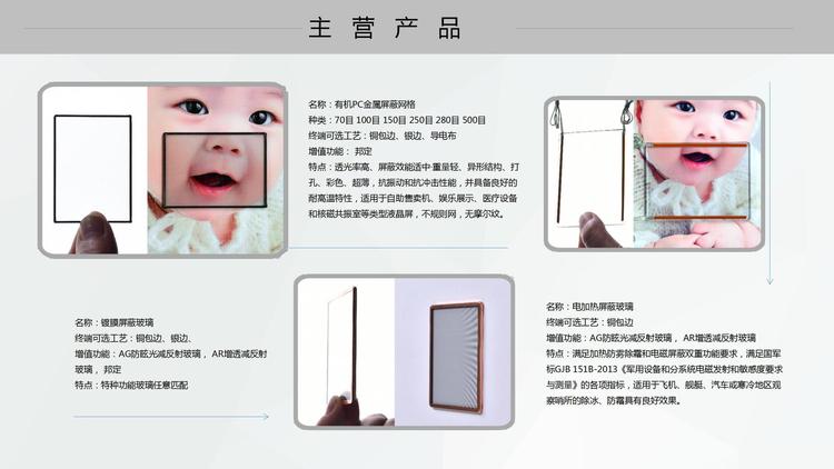 Deformed metal mesh shielding glass shielding coating glass toughened electromagnetic shielding shielding material