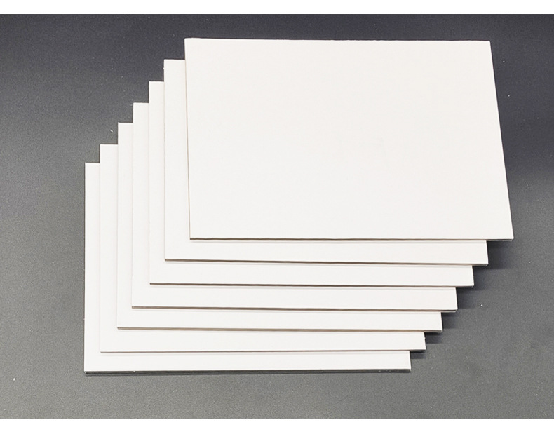 Wholesale white board paper, large sheet, full opening, high accuracy, gray background, white cardboard printing, clothing lining board, single side manufacturer