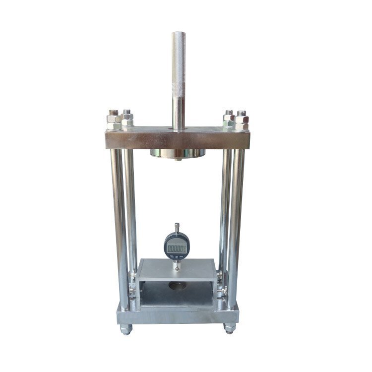 Concrete reinforcement gripping force tester gripping strength testing device pull-out tester mold support fixture