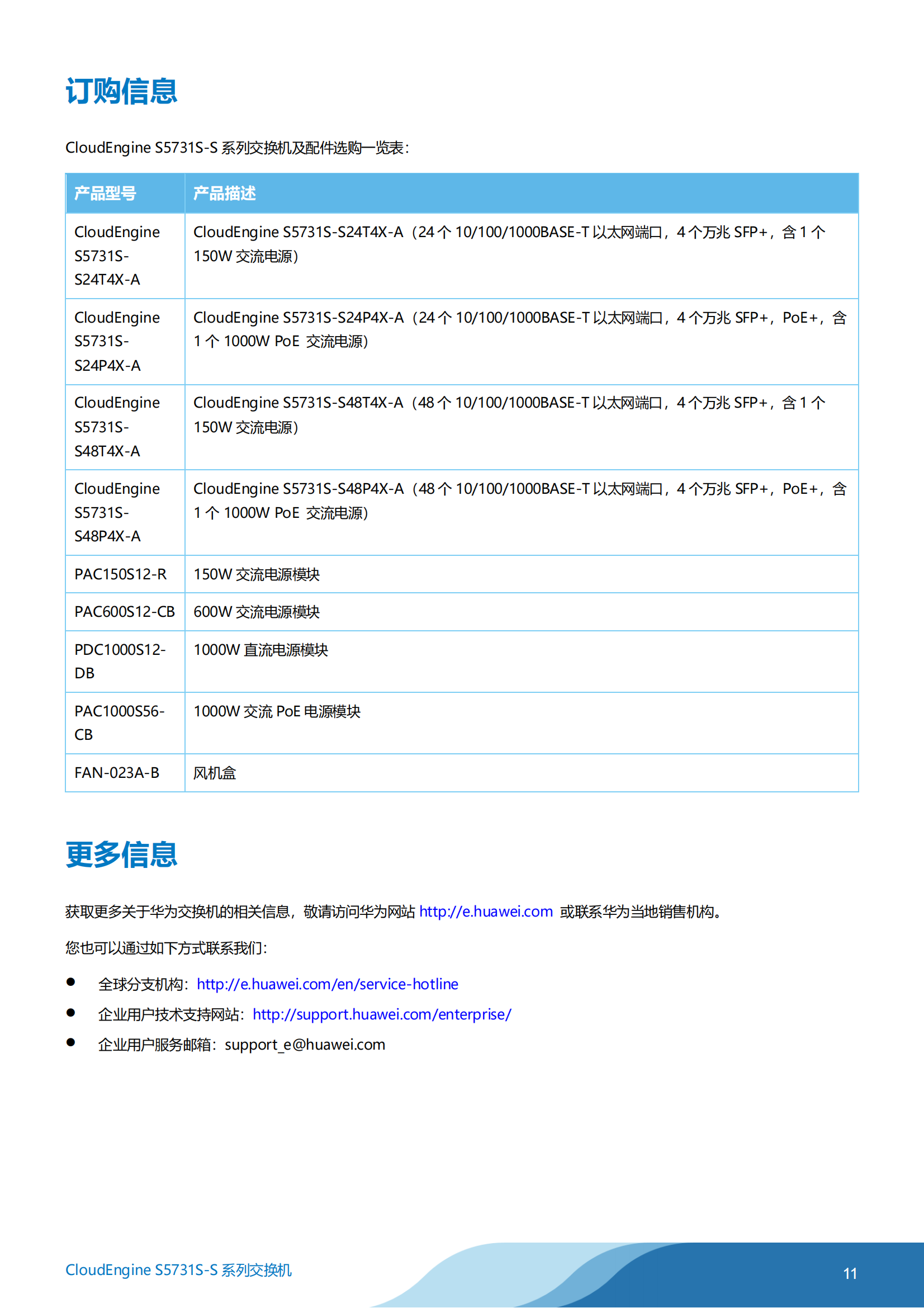 Huawei S5731S-S24T4X/S24P4X/S48T4X/48P4X-A three-layer 10 Gigabit core POE switch