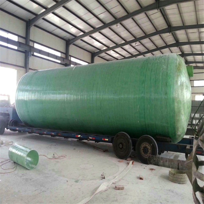 Zhanrui FRP septic tank fire water tank household rural toilet winding tank 100m3