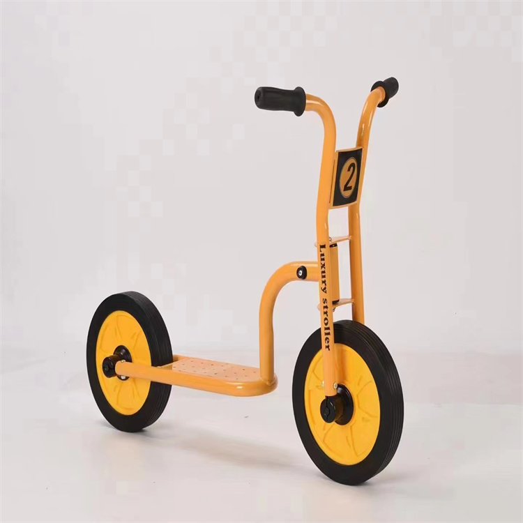 Tongyuan Kindergarten Tricycle Double Bicycle Children's Preschool Education Children's Bicycle with Bucket Can Take People Outdoor Small Iron Car