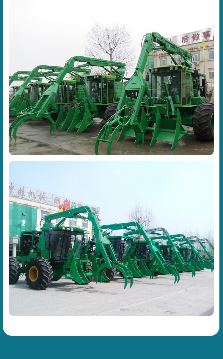 Sugarcane loader and sugarcane grabbing machine have high hydraulic walking efficiency and can be customized according to needs