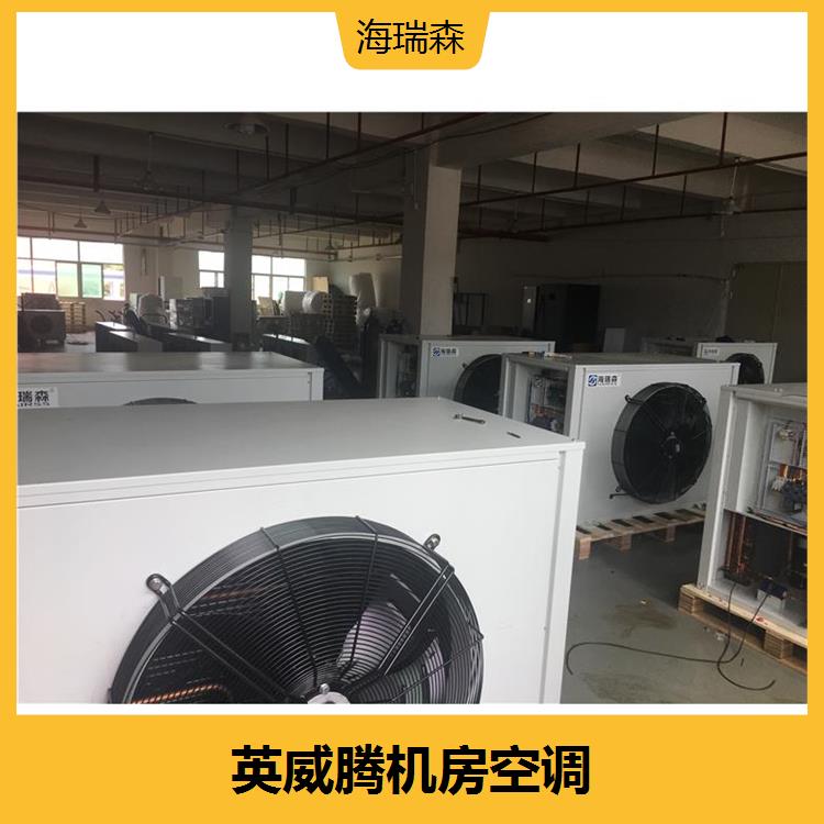 The air duct design of the network center air conditioner for fresh air makes the temperature distribution in open places even