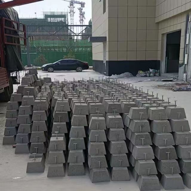 Power generation foundation pier, solar barrier block, lightning protection pier, photovoltaic pier, gray grade strength, high square cement base