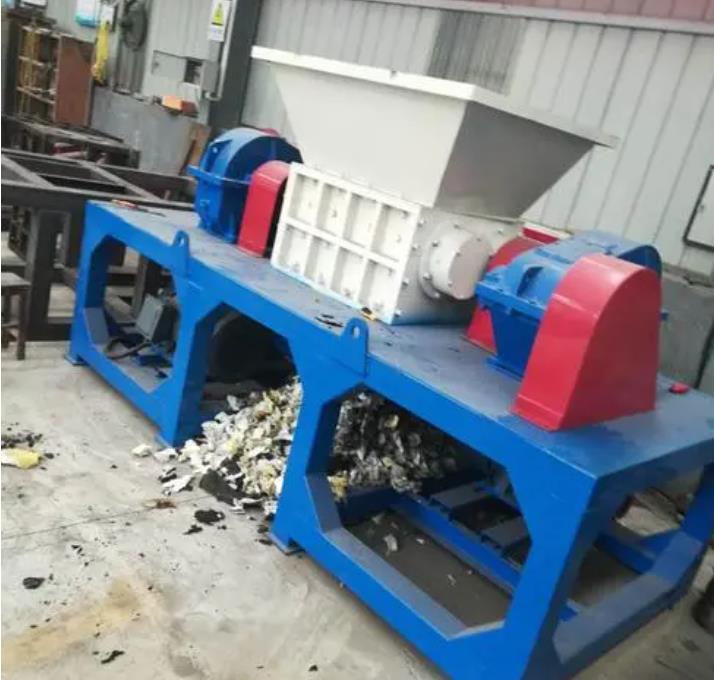 Tire crusher, steel wire separator, wire drawing machine, shredder equipment manufacturer, rubber recycling and utilization