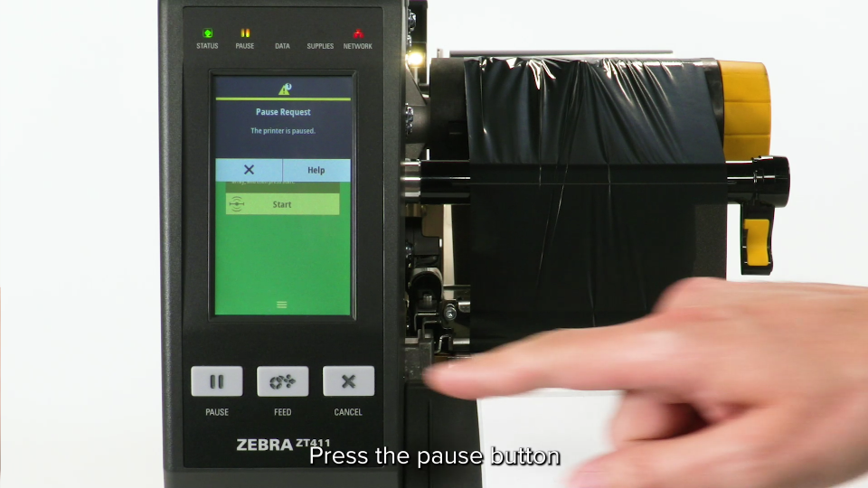 斑马ZT411RFID 标签机打印机 二维码打标机 省时省力 提高生产 码道
