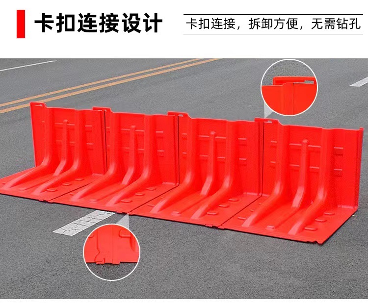 Plastic flood control board, underground garage, urban flood control and water retaining board, flood resistant waterproof board, movable emergency flood resistant gate