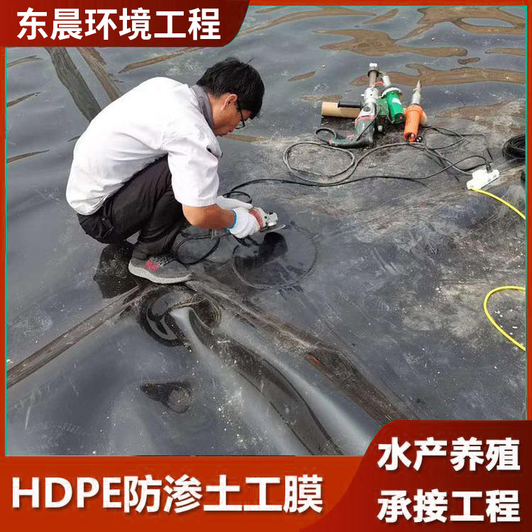 Wholesale HDPE aquaculture composite anti-seepage geotextile film for mining protection and reinforcement of river management, directly supplied by Dongchen Factory