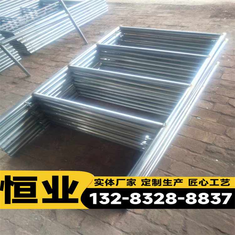 Hengye Trapezoidal Scaffolding Portal Half Frame 1.5mm Architectural Galvanized Movable Assembly