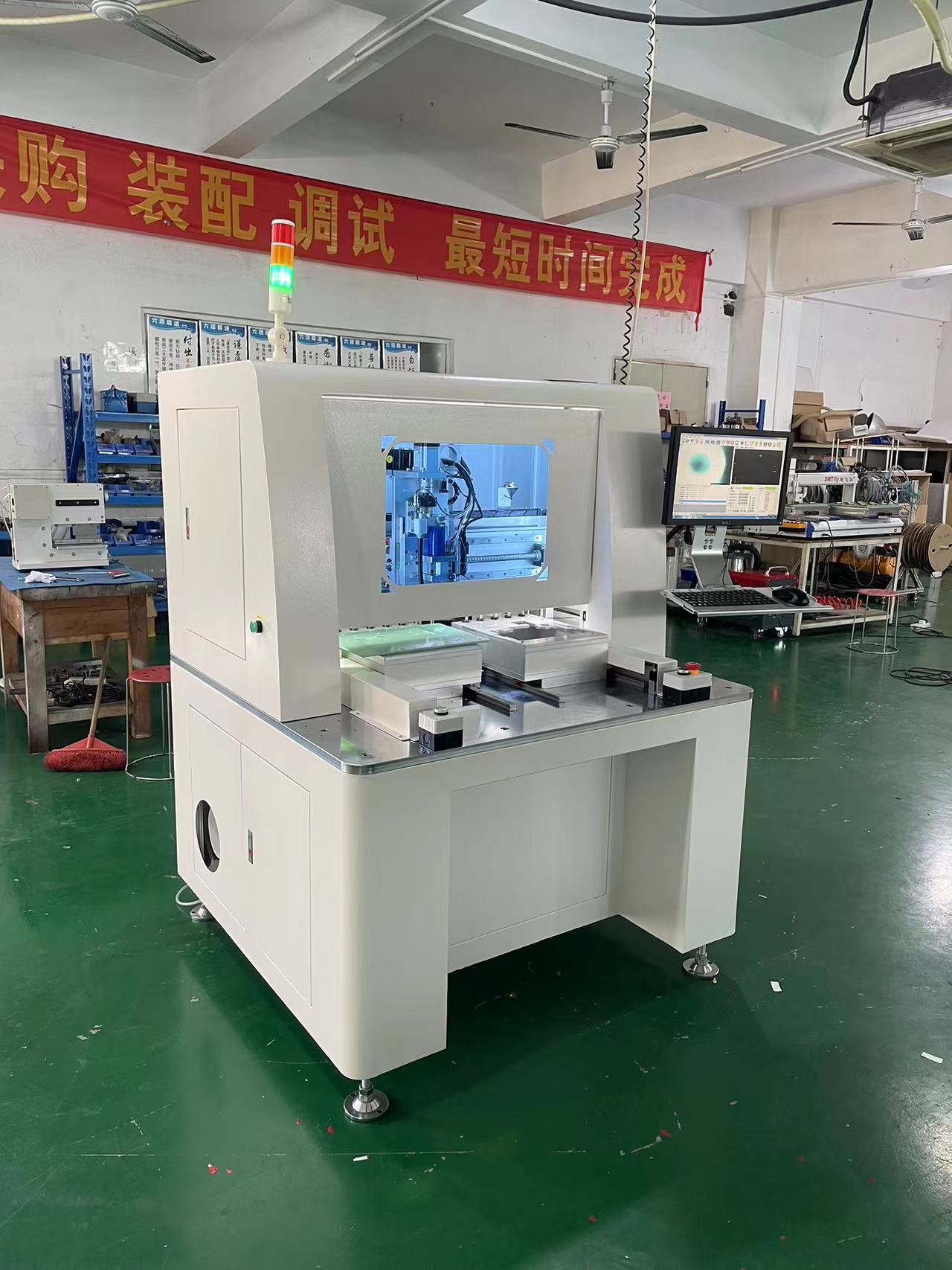 Offline PCB Stamp Hole Splitting Machine Machine Vision Intelligent Positioning Software is Simple and Easy to Learn