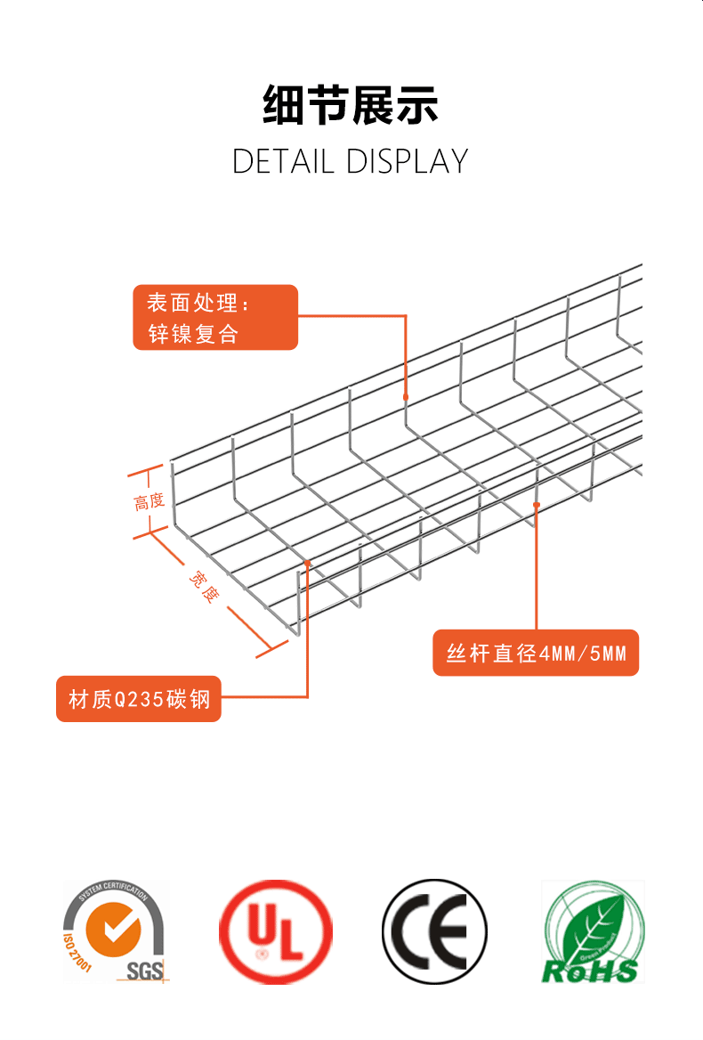 Weicheng Technology's zinc nickel composite grid bridge is not afraid of machine room zinc whiskers, and is highly efficient and corrosion-resistant in indoor and outdoor environments