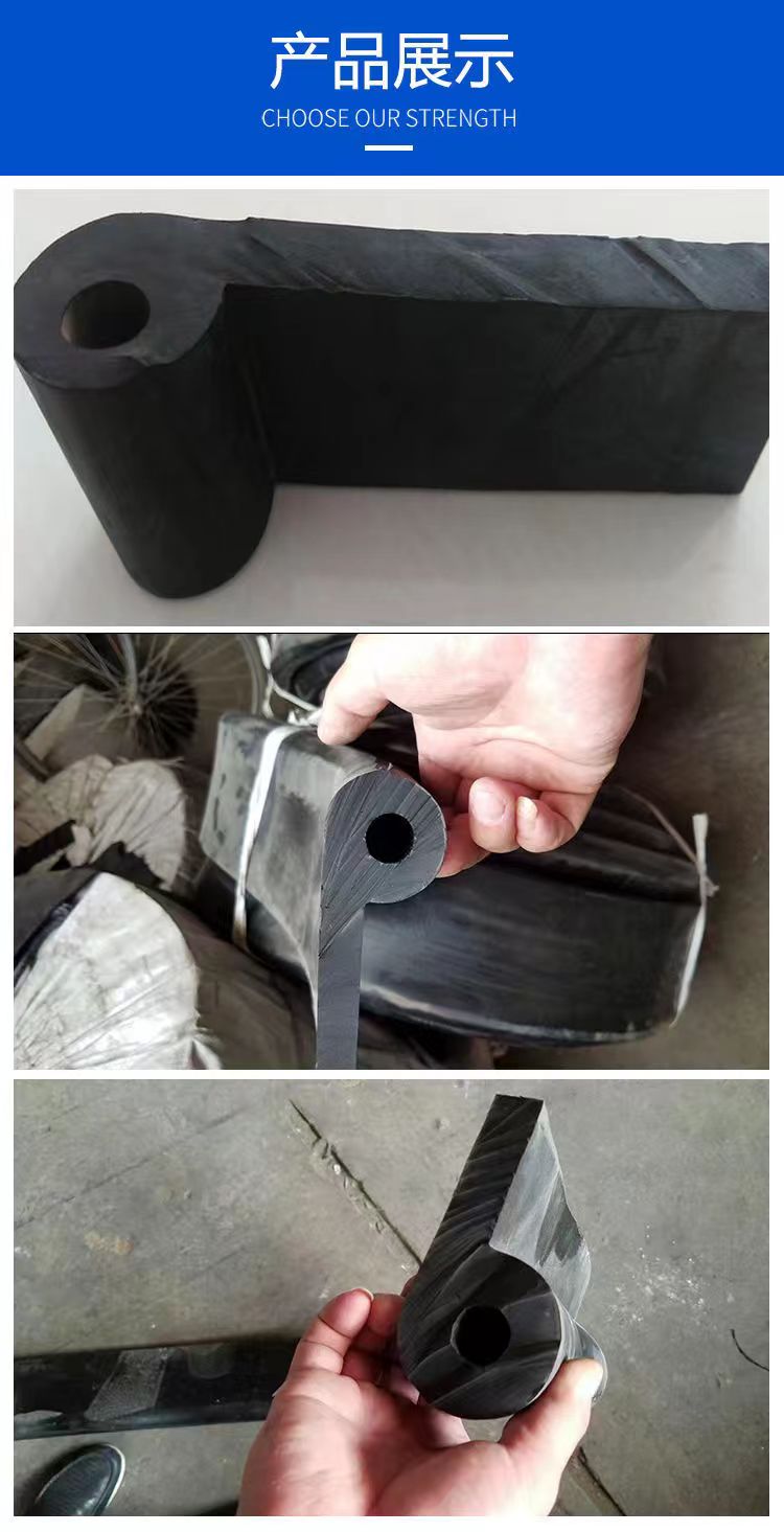 Water stop rubber manufacturer for gates P-type double P-type rubber gate water seal P30 wind generated water