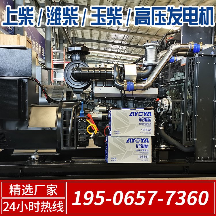 100kw上柴发电机组厂家 应急备用电源 运行可靠 合作方式灵活