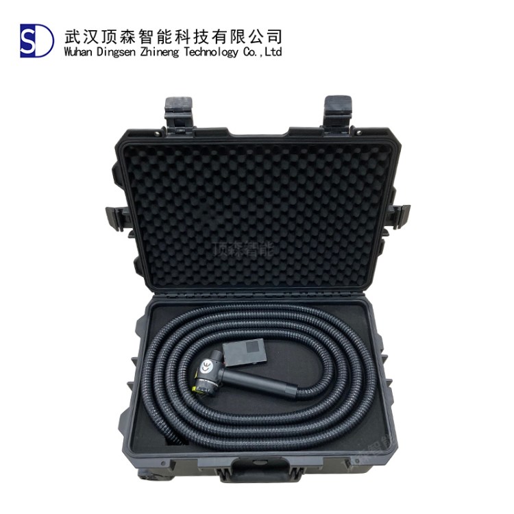光纤激光清洗机碳钢表面铁锈油污去除小型除锈设备机械操作简单