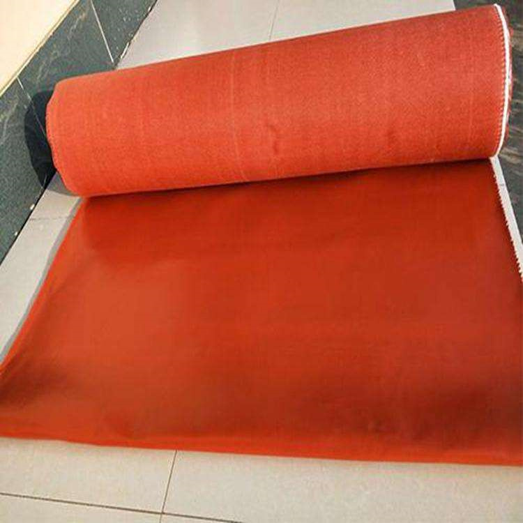 Three prevention cloth Yican supplies flame-retardant cloth, glass fiber silicone cloth, for smoke blocking and hanging walls