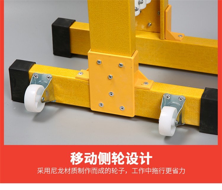 Retractable guardrail factory retractable guardrail manual retractable guardrail movable retractable guardrail Ruishuo