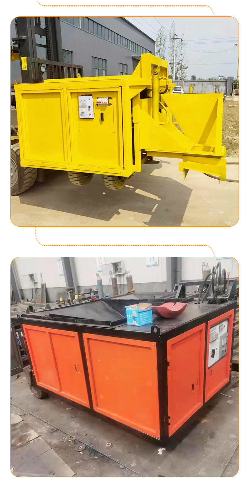 High speed road water barrier molding machine Diesel road shoulder cement curbstone extrusion molding machine