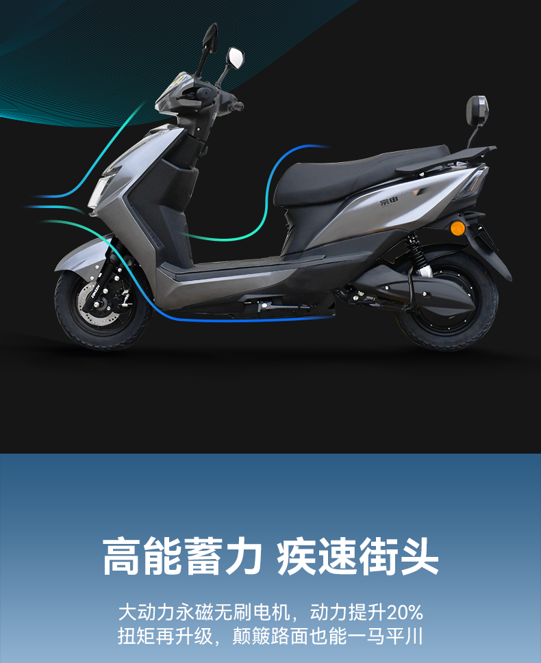 Zongshen brand ZONSEN Liying electric scooter national standard electric vehicle