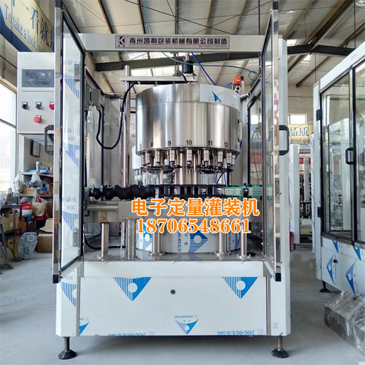 Fully automatic liquid filling machine, Kairui's annual customized beverage filling equipment