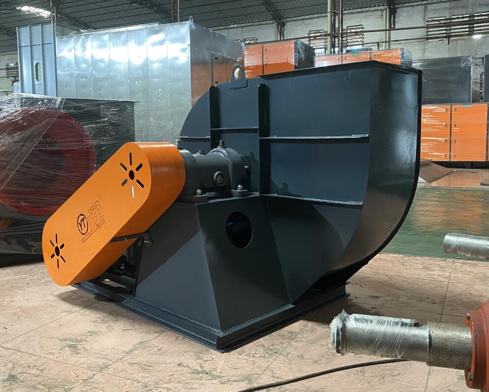 Kerun Environmental Protection Carbon Steel Centrifugal Fan Low noise, anti-corrosion, durable, and high-temperature resistant centrifugal blower supports customization