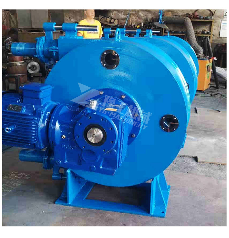 Large flow peristaltic conveying pump Industrial hose pump Corrosion resistant, acid alkali resistant, cement chemical viscous liquid extrusion pump