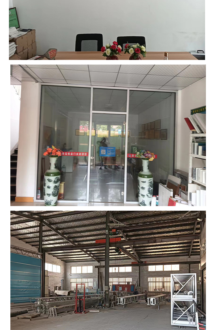 Vertical Roller shutter of underground garage, PVC fast stacking door can be customized according to the drawing