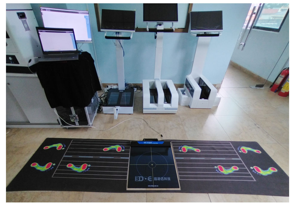 Automatic generation of analysis report for gait detection of plantar pressure plate applied to corrective insoles and hospital deposits