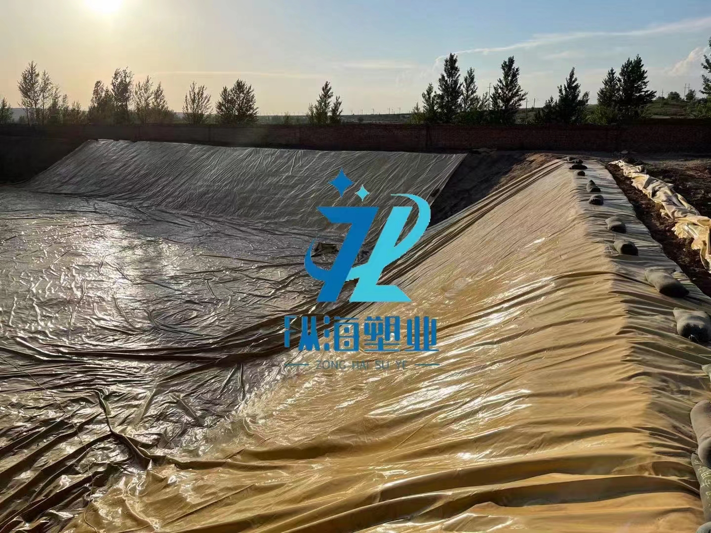 Customized anti-seepage tank, Zonghai Plastic Industry, sun resistant, wear-resistant, and anti-seepage quality PVC material