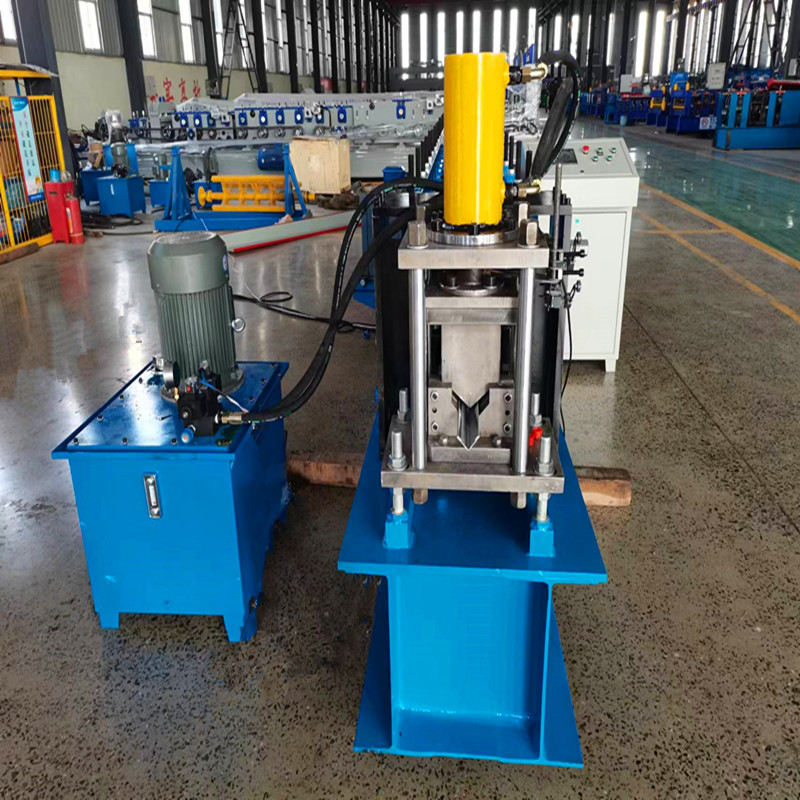 High supporting role steel machine full-automatic 4mm thick angle iron machine cold bending machine customization center