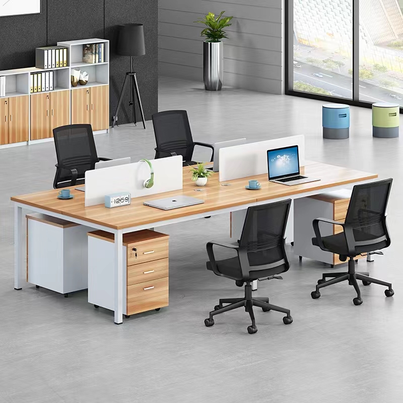 Office desks, staff, desk and chair combinations, and office furniture support customization