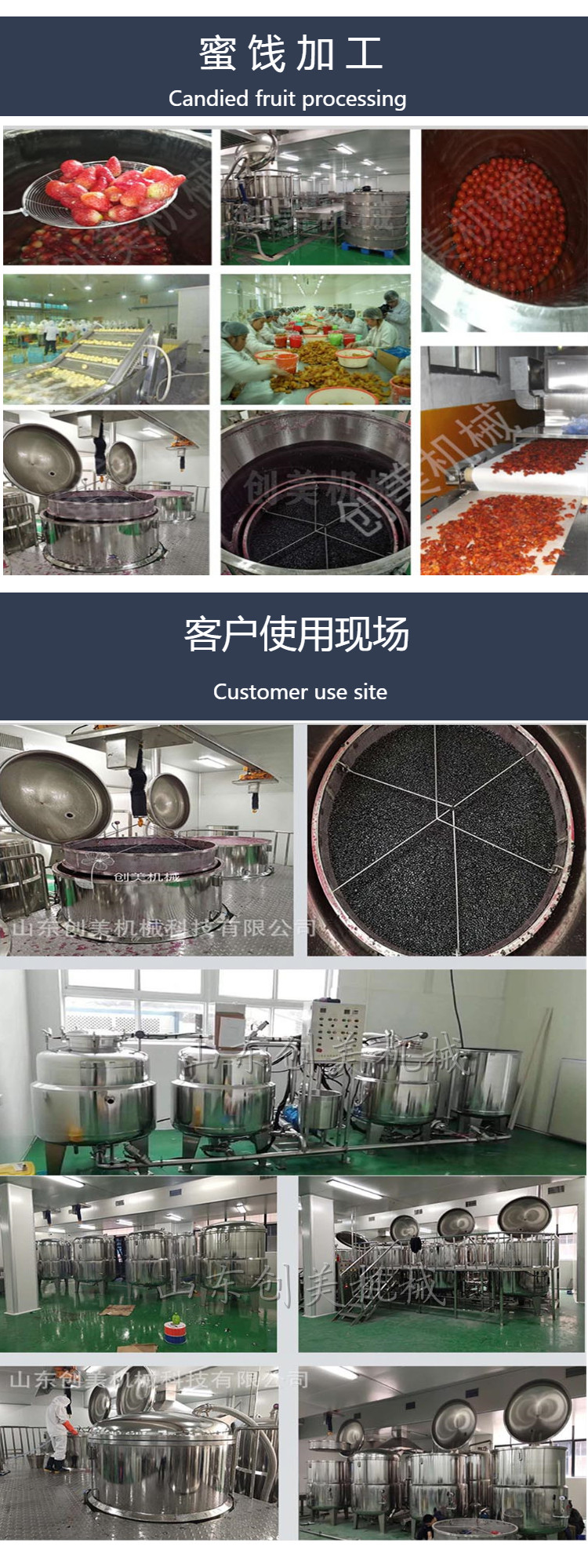 Vacuum pressure impregnation unit, complete set of equipment for processing and production of preserved fruits and candied fruits, apricot dried production machinery and equipment manufacturer