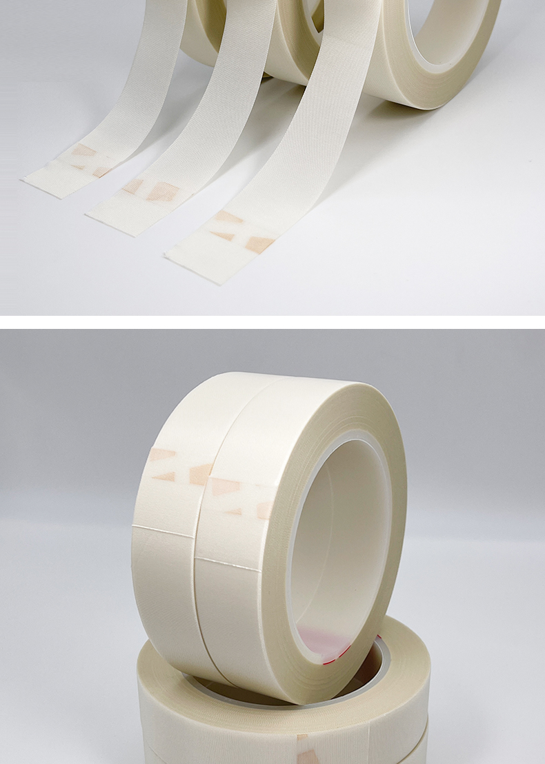 High temperature resistant and strong glass Duct tape 260 ° motor tape glass fiber cloth tape manufacturer