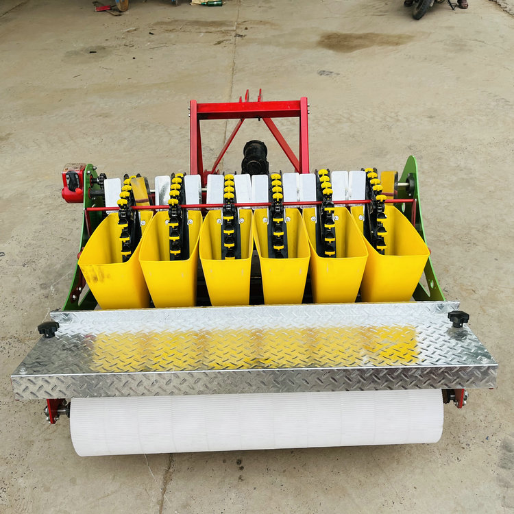 Garlic Seed Planter 6-row Garlic Planter Rotary Tillage Leveling and Garlic Planting Machine