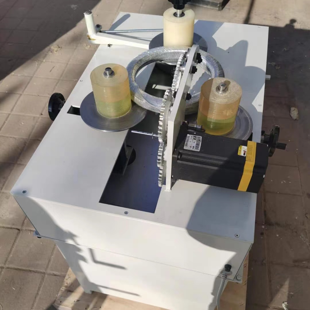 Wrapping film packaging machine, cable and wire, electric vehicle tire coil packaging machine, circular part packaging machine