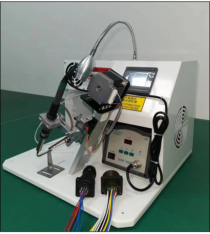 PCL control system DB head electric oblique welding aviation plug soldering machine equipment