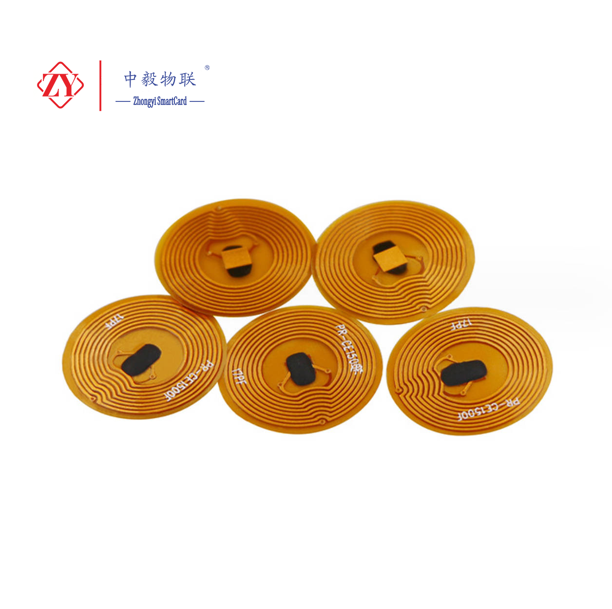 Passive RFID circuit board with high temperature resistance, long-distance induction, high-frequency FPC flexible electronic tag ntag213