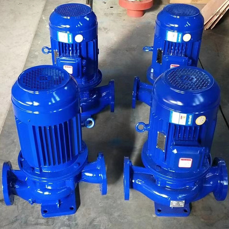 ISG vertical pipeline pump, high-rise pressurized circulating pipeline centrifugal pump, small horizontal pipeline cold and hot water circulating pump