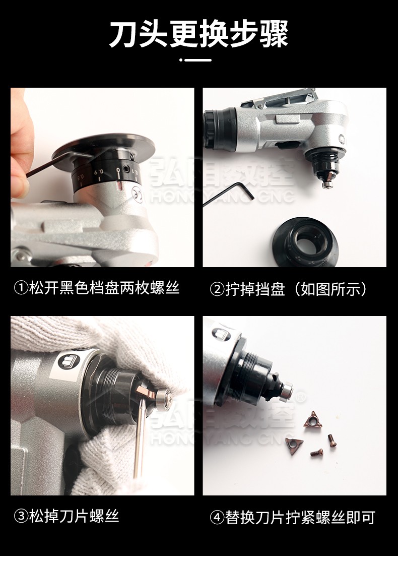 Mini handheld pneumatic edge trimming and chamfering machine Metal edge grinder Woodworking burr trimming machine 45 degrees C angle R angle