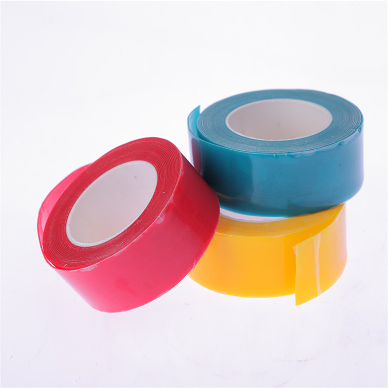 Insulating self fusing silicone rubber tape, temperature sensitive, color changing, electrified work tape, color changing, temperature indicating tape, insulation tape