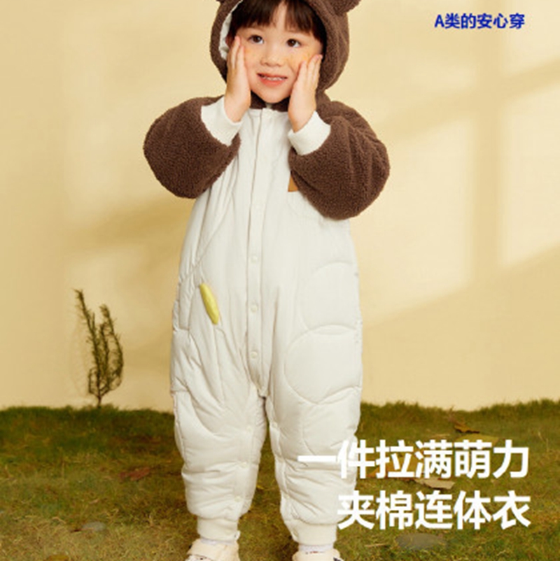 2023 Autumn Queen Baby Clothes Lala Baby and Children's Creeper Harper First Line Brand Discount Children's Wear Wholesale