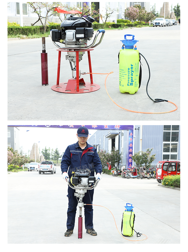 Hengwang portable backpack drilling rig HW-B30 handheld exploration coring machine shallow sampling