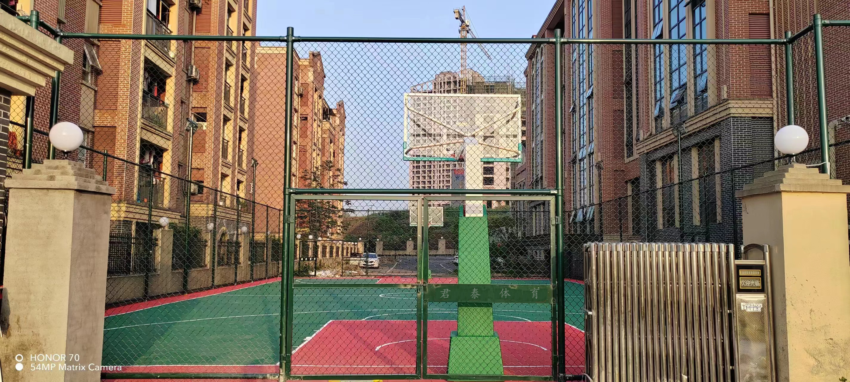 Juntai Technology Gym Basketball court Fitness Equipment Sports Equipment Implementation Case