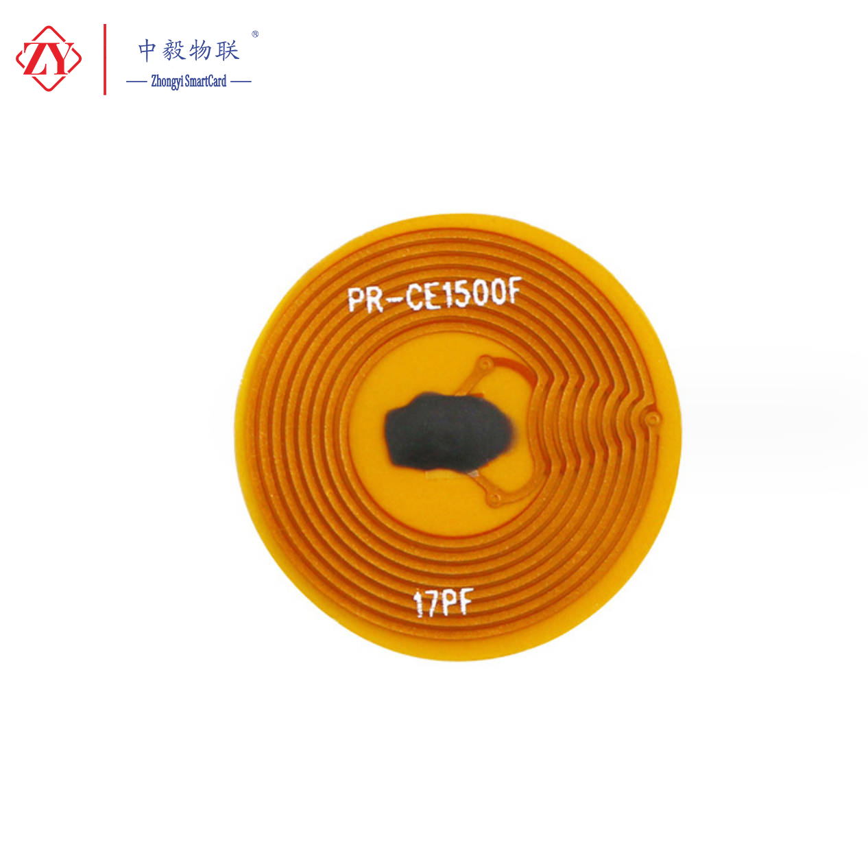 Passive RFID circuit board with high temperature resistance, long-distance induction, high-frequency FPC flexible electronic tag ntag213